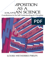 Louise Wetherbee Phelps - Composition As A Human Science - Contributions To The Self-Understanding of A Discipline-Oxford University Press (1988)