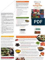 African Heritage Diet Brochure