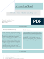 Decarbonizing Steel Presentation