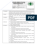 7.2.2.2.a. SOP Kajian Awal Memuat Informasi Apa Saja Yang Harus Diperoleh Selama Proses Pengkajian (Rev 2019)