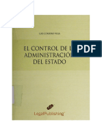 Luis Cordero Vega - El Control de La Administración Del Estado