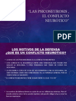 2.2 Las Psiconeurosis, El Conflicto Neurótico