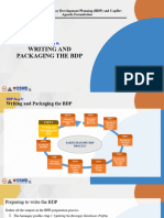 Step 9 - Writing - Packaging The BDP