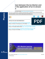 Comparison Between The Q Criterion and Rortex in The Application of An In-Stream Structure