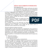 Elementos para El Diagnóstico y Plan de Tratamiento en Operatoria Dental