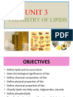 Biochemistry - Chemistry of Lipids