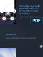 DevSecOps Integrando Seguridad en El Ciclo de Vida Del Desarrollo de Software Grupo Oruss