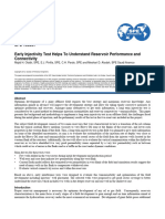 SPE 160897 Early Injectivity Test Helps To Understand Reservoir Performance and Connectivity