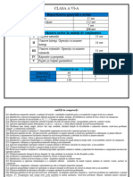 Proiectarea de Lunga Durata Clasa 6