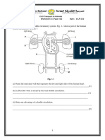 CH 9 Transport in Animals Worksheet 2