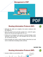 2.1 Management of RIP
