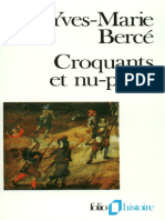 (Folio (Gallimard) - Histoire - 34) Bercé, Yves-Marie - Croquants Et Nu-Pieds. Les Soulèvements Paysans en France Du XVIe Au XIXe Siècle-Editions Gallimard (1991 - 2013)