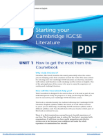 Cambridge Igcse Literature in English