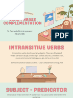 Verb Phrase Complementation