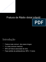 Fratura Do Radio Distal Na Criança