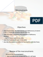 NUTRITION - Micronutrients and Revision Official