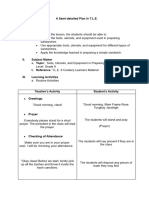 Detailed Lesson Plan in TLE G7