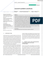 Lung and Airway Ultrasound in Pediatric Anesthesia