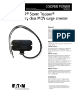 Varistar Storm Trapper Secondary Class Mov Surge Arrester Catalog Ca235020en