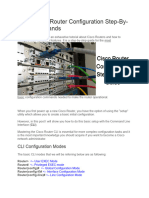 Basic Cisco Router Configuration