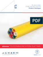 Almona Pe Pre Lubricated Conduit Micro Ducts Systems Product Catalogue