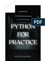 Sachin SK - Python For Practice