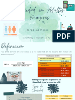 Obesidad en Adultos Mayores: Jorge Monteros