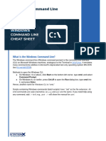 Windows Command Line Cheat Sheet
