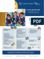 Lista de Útiles I3-1