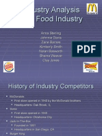 Industry Analysis Fast Food Industry