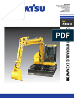 Pc78uu-8 Compact Hydraulic Excavator. 78uu-8