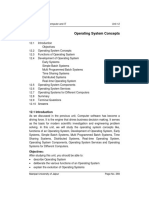 DCA6101-Unit 12-Operating System Concepts