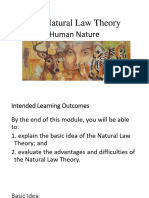 The Natural Law Theory