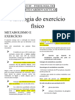 Caso 9 - Fisiologia Do Esporte - Cardiovascular