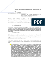 Respuesta A Demanda de Asitencia Familiar Mike Cordova CORREGIDO