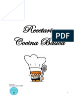 Recetario Cocina Basica