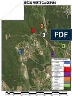 Mapa Especial Fuerte Guaicaipuro UBICACION CANCHAS