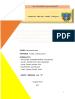 Trabajo de Investigación Fiesta Patronal El Triunfo de La Santísima Cruz de Los Moilones