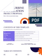 Wind Turbine Installation Project Proposal by Slidesgo