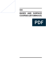 MoRTH 500 Bases and Surface Courses (Bituminous)