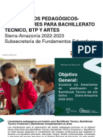 Lineamientos Bachillerato Tecnico 2022 2023