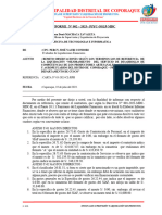 Informe #01 Informe de Observaciones A La Liquidacion