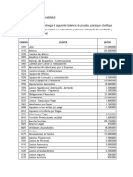 Ejercicio Balance General y Estado de Resultado