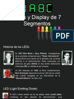 Led y Diaplay de 7 Segmentos