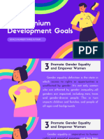 8 Millennium Development Goals - Group 2