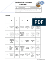 Battleship Past Simple Past Continuous