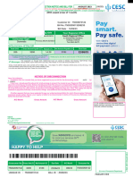 Summary of The Bill: Disconnection Notice and Bill For