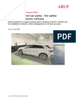 Covered Car Parks Fire Safety Guidance For Electric Vehicles