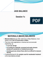 NEC4101 - Session 1c - Mass Balance 1