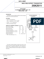 Mos Field Effect Transistor: Switching N-Channel Power Mos Fet Industrial Use